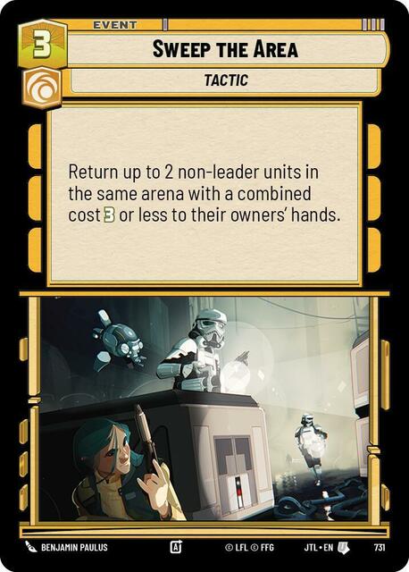 Sweep the Area - Foil