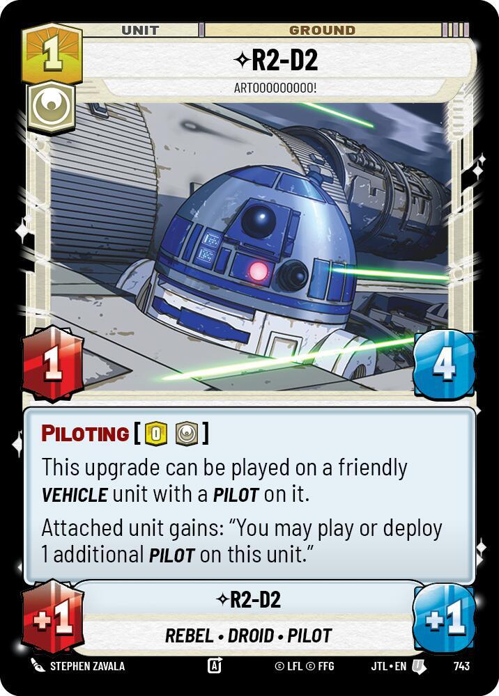 R2-D2 - Artooooooooo! - Foil