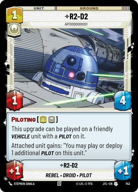 R2-D2 - Artooooooooo! - Foil