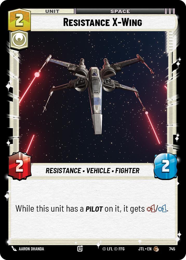 Resistance X-Wing - Foil