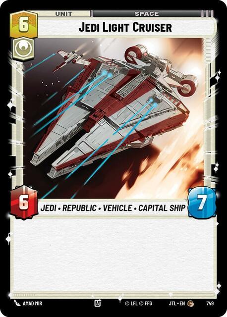 Jedi Light Cruiser - Foil
