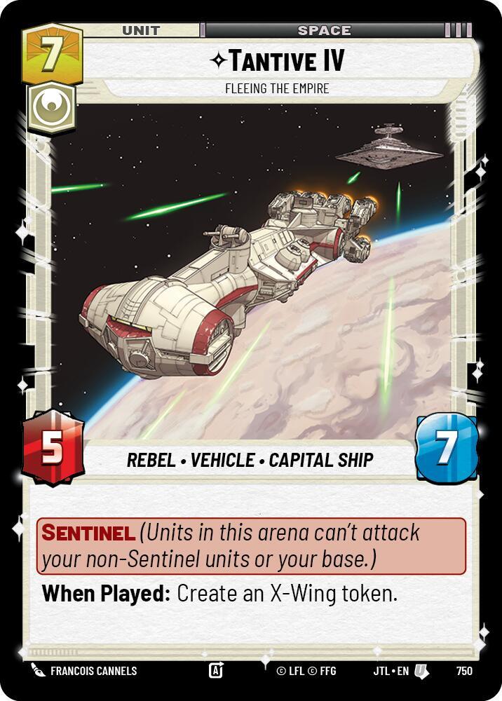 Tantive IV - Fleeing the Empire - Foil