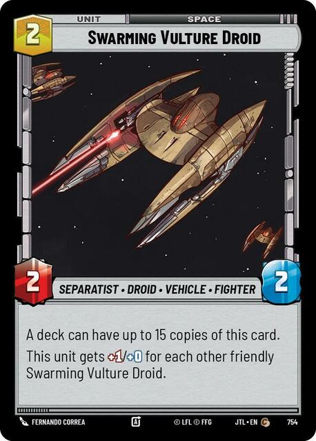 Swarming Vulture Droid - Foil