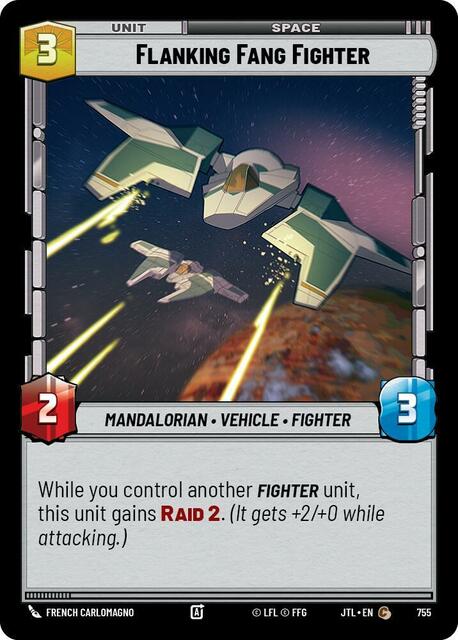 Flanking Fang Fighter - Foil