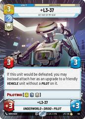L3-37 - Get Out Of My Seat - Hyperspace - Foil