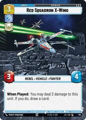 Red Squadron X-Wing - Hyperspace - Foil