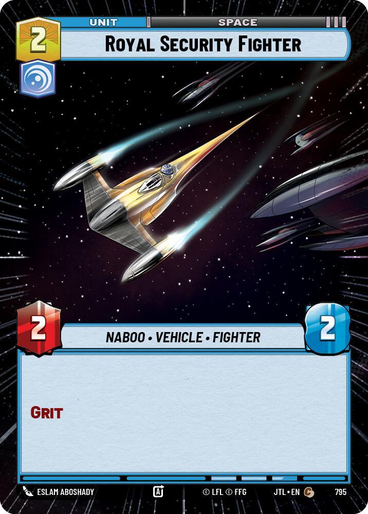 Royal Security Fighter - Hyperspace - Foil