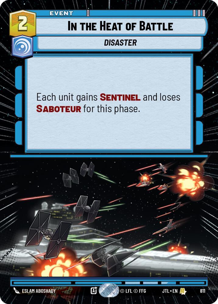 In the Heat of Battle - Hyperspace - Foil