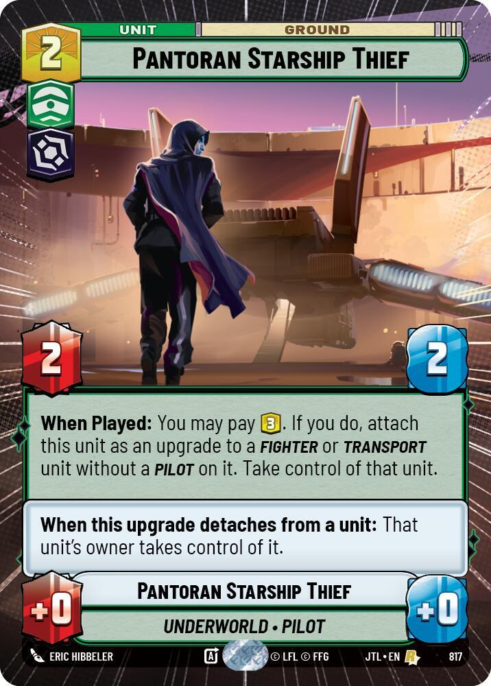 Pantoran Starship Thief - Hyperspace - Foil