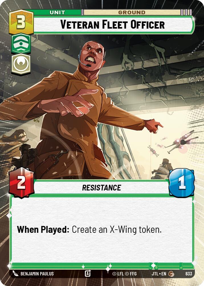 Veteran Fleet Officer - Hyperspace - Foil