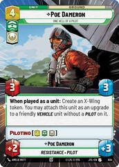 Poe Dameron - One Hell of a Pilot - Hyperspace - Foil