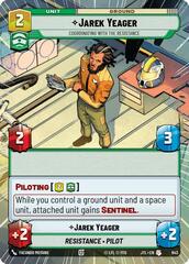 Jarek Yeager - Coordinating With The Resistance - Hyperspace - Foil