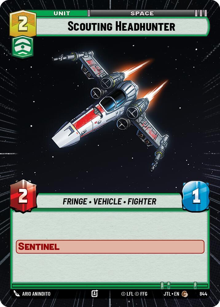 Scouting Headhunter - Hyperspace - Foil