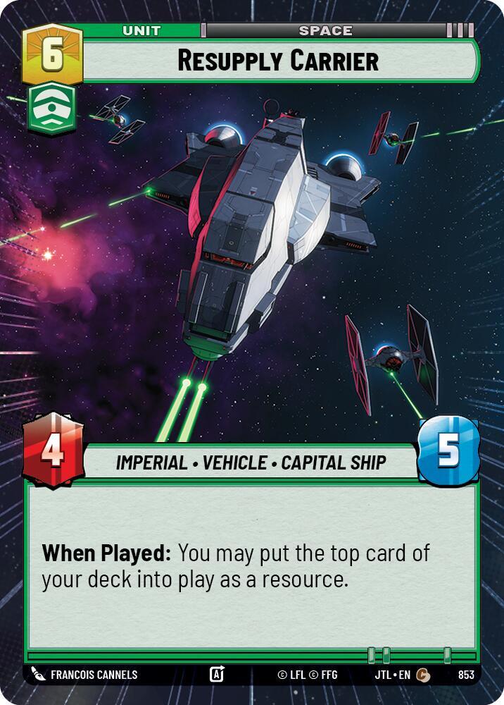 Resupply Carrier - Hyperspace - Foil