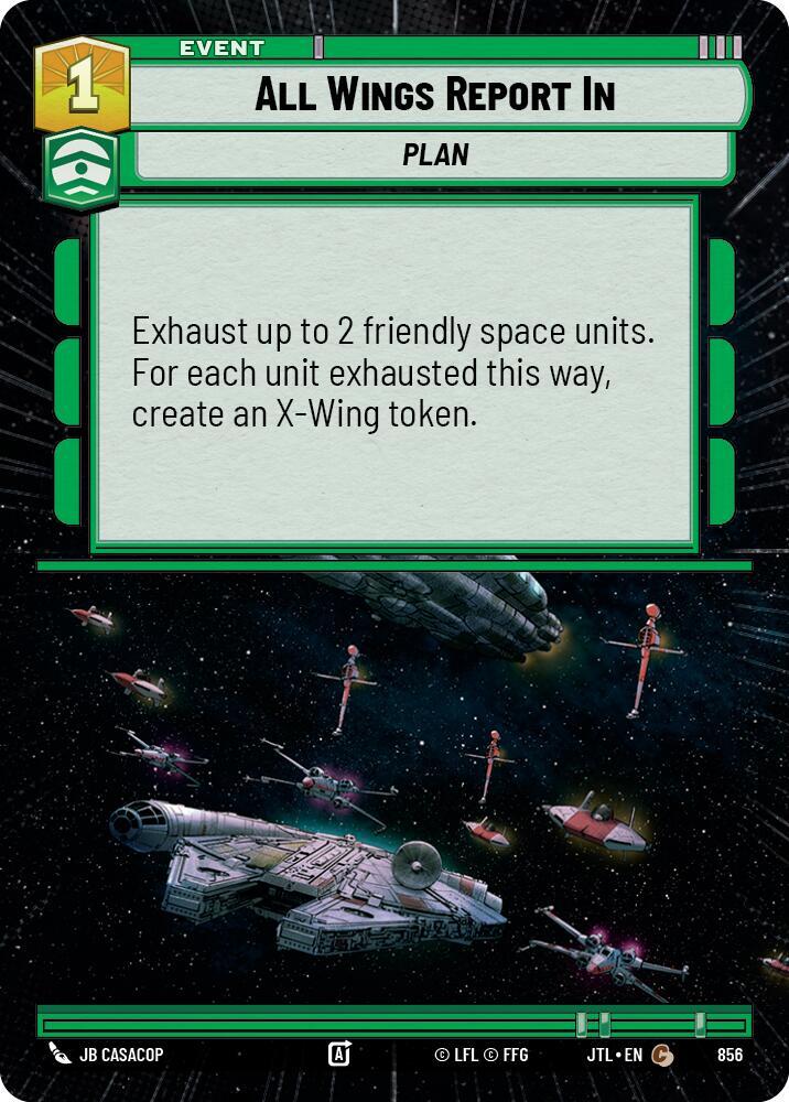 All Wings Report In - Hyperspace - Foil