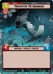 Prototype TIE Advanced - Hyperspace - Foil