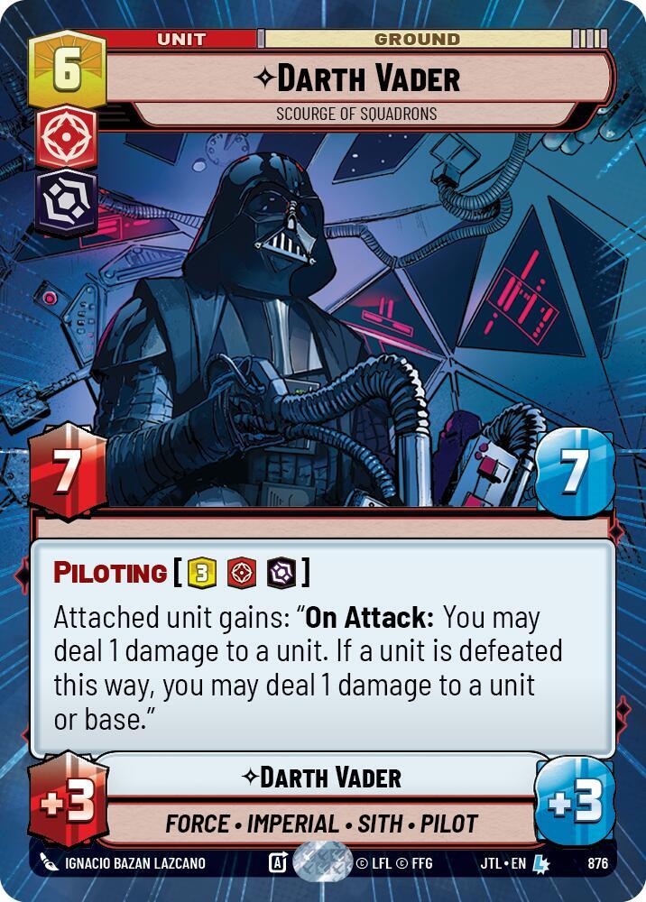 Darth Vader - Scourge of Squadrons - Hyperspace - Foil