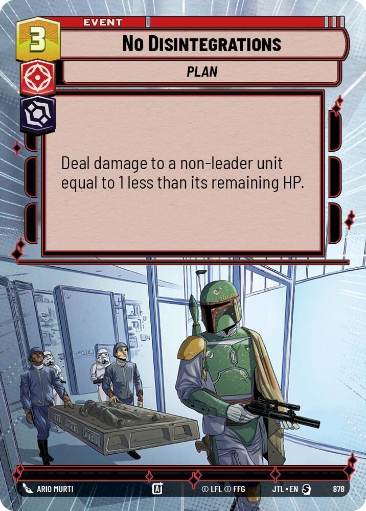 No Disintegrations - Hyperspace - Foil