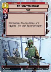 No Disintegrations - Hyperspace - Foil