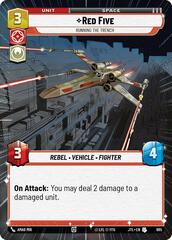 Red Five - Running the Trench - Hyperspace - Foil