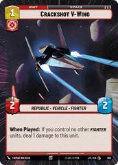 Crackshot V-Wing - Hyperspace - Foil