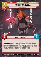Cham Syndulla - Rallying Ryloth - Hyperspace - Foil