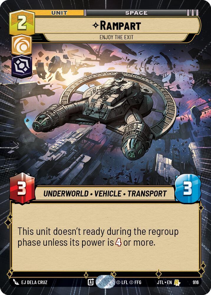 Rampart - Enjoy the Exit - Hyperspace - Foil