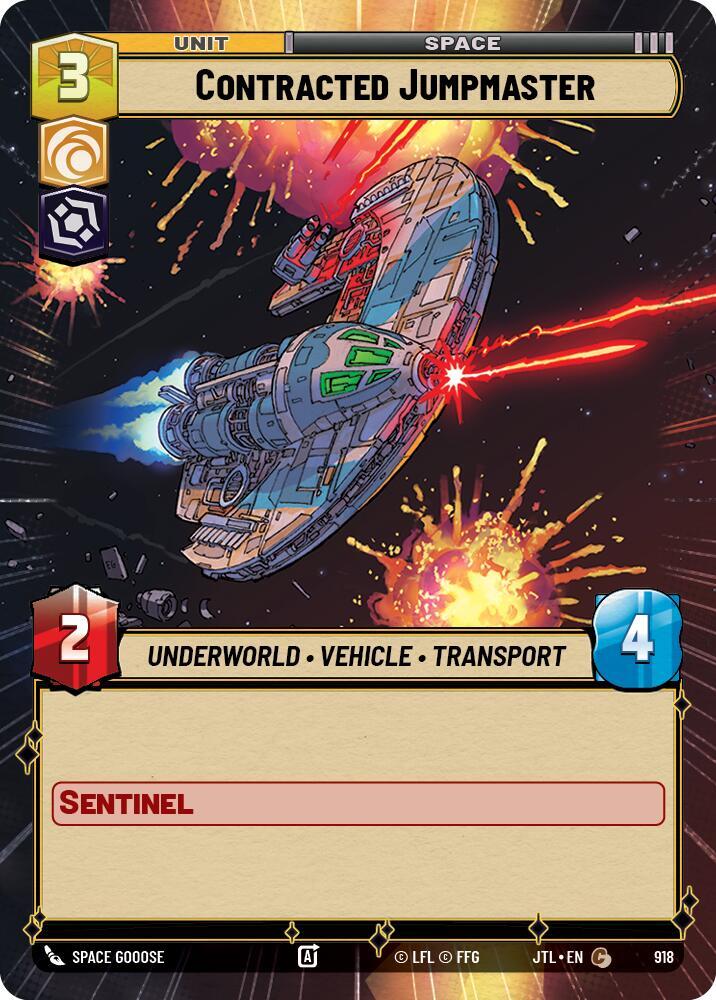 Contracted Jumpmaster - Hyperspace - Foil