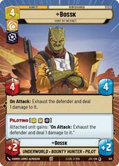 Bossk - Hunt By Instinct - Hyperspace - Foil