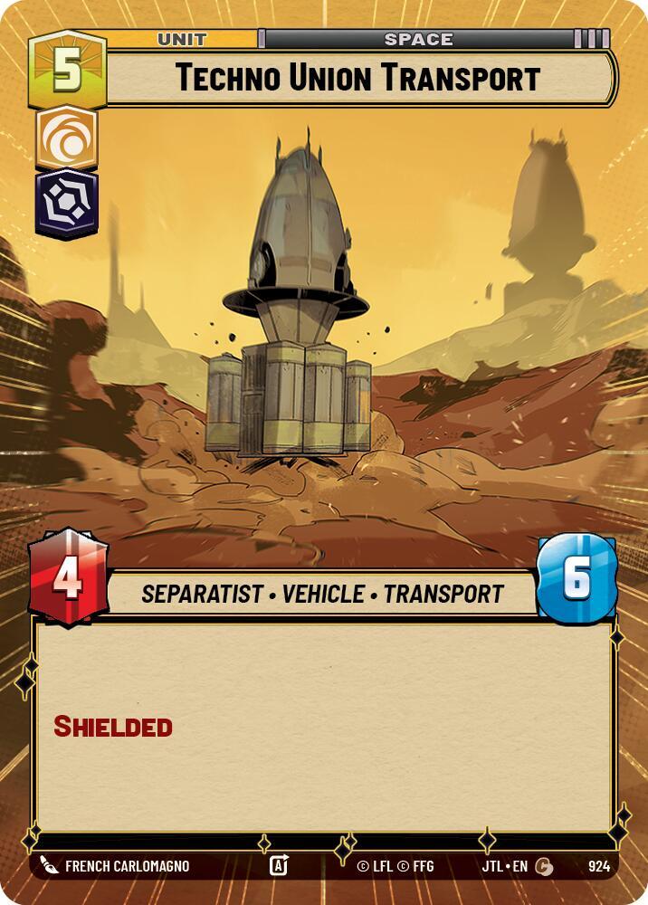 Techno Union Transport - Hyperspace - Foil
