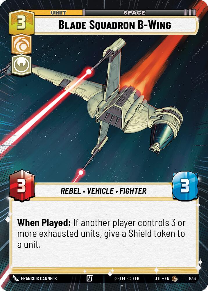 Blade Squadron B-Wing - Hyperspace - Foil