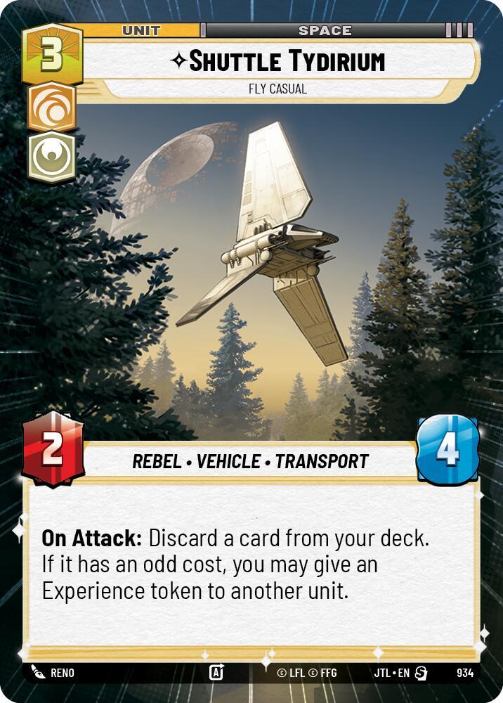 Shuttle Tydirium - Fly Casual - Hyperspace - Foil
