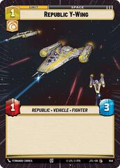 Republic Y-Wing - Hyperspace - Foil
