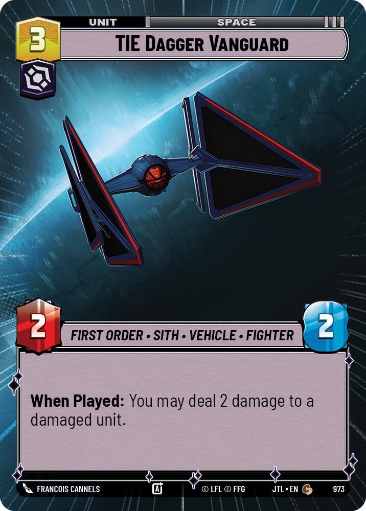 TIE Dagger Vanguard - Hyperspace - Foil