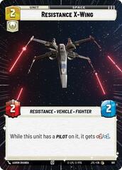 Resistance X-Wing - Hyperspace - Foil