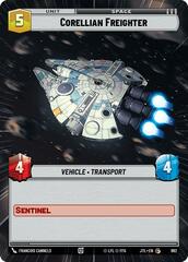Corellian Freighter - Hyperspace - Foil