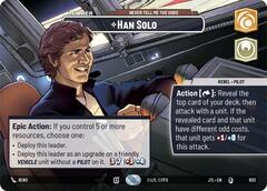 Han Solo - Never Tell Me the Odds - Showcase - Foil