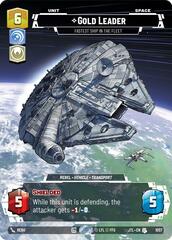 Gold Leader - Fastest Ship in the Fleet - Prestige - Foil