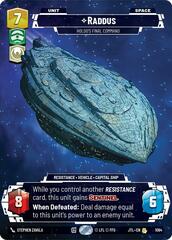 Raddus - Holdo's Final Command - Prestige - Foil