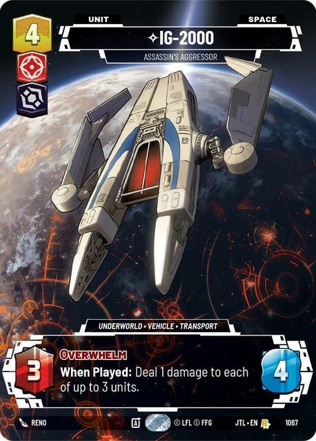 IG-2000 - Assassins Aggressor - Prestige - Foil