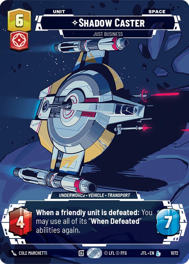 Shadow Caster - Just Business - Prestige - Foil