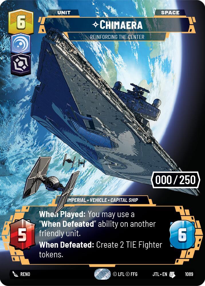 Chimaera - Reinforcing the Center - Serialized - Foil