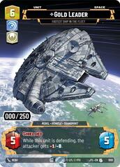 Gold Leader - Fastest Ship in the Fleet - Serialized - Foil