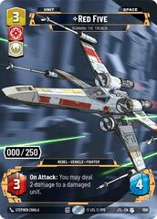 Red Five - Running the Trench - Serialized - Foil