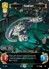 Rampart - Enjoy the Exit - Serialized - Foil
