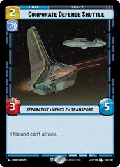 Corporate Defense Shuttle