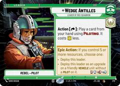 Wedge Antilles - Leader of Red Squadron - Hyperspace