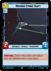 Omicron Strike Craft - Foil