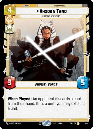 Ahsoka Tano - Chasing Whispers - Foil