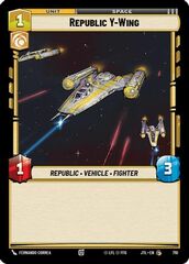 Republic Y-Wing - Foil